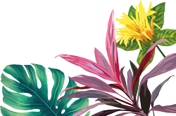 corner flower bottom right