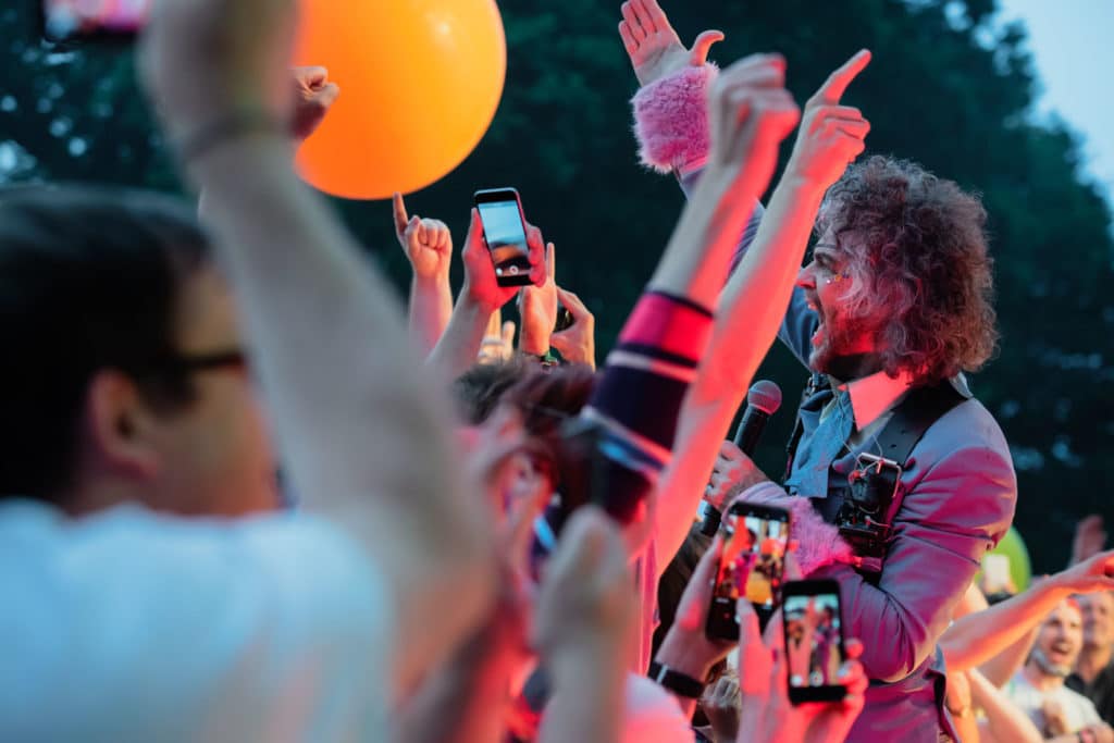 Flaming Lips - Hilltop Stage. Alexandra Palace. Saturday 21 July 2018.
