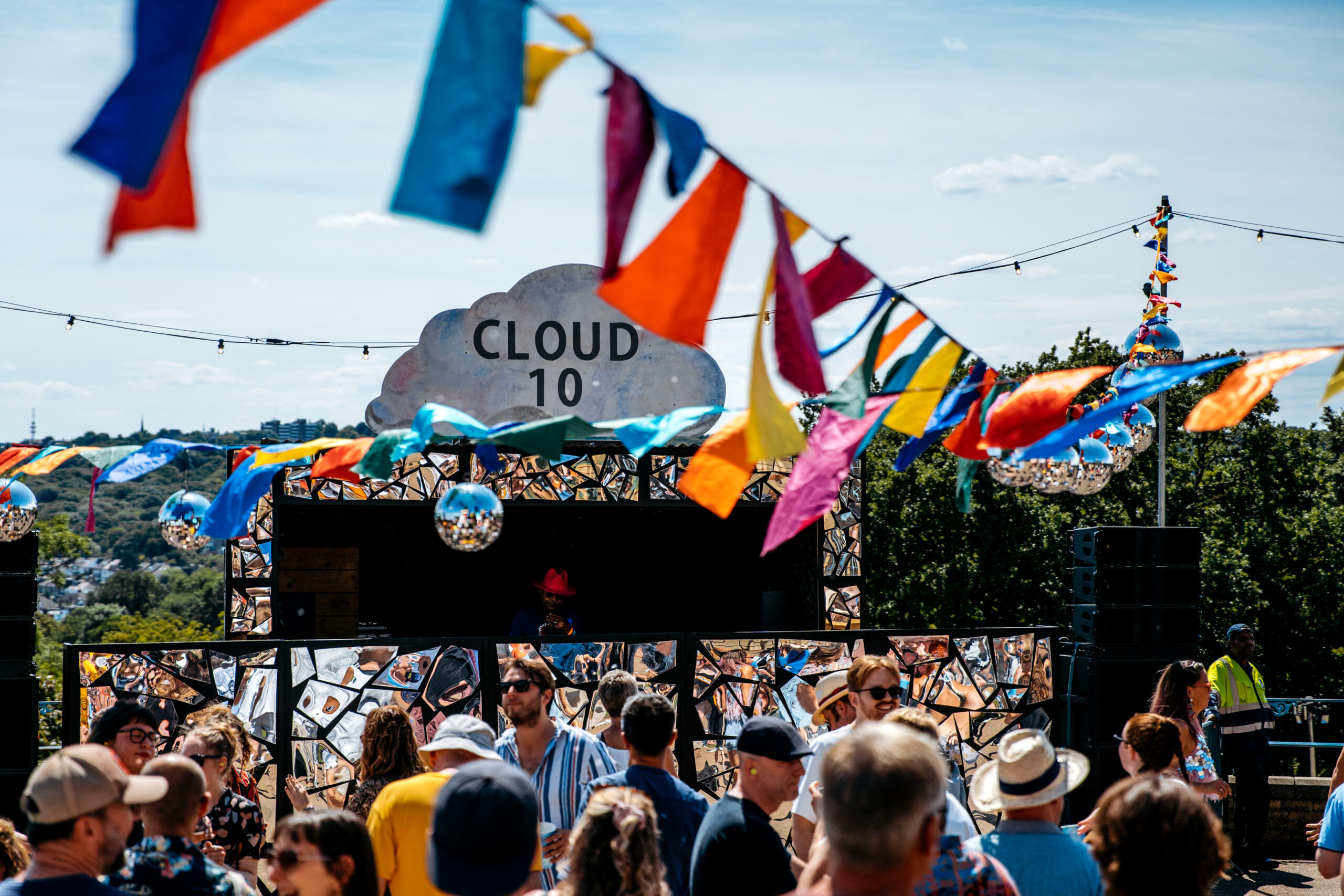 Cloud 10 dj stage at kaleidoscope festival 2023